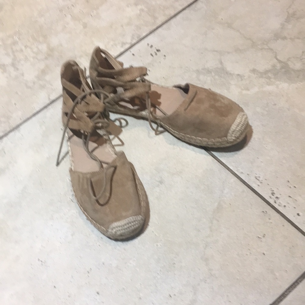 Lace up sandals